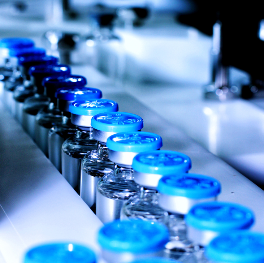 Innerspace expert reviewing aseptic manufacturing process data
